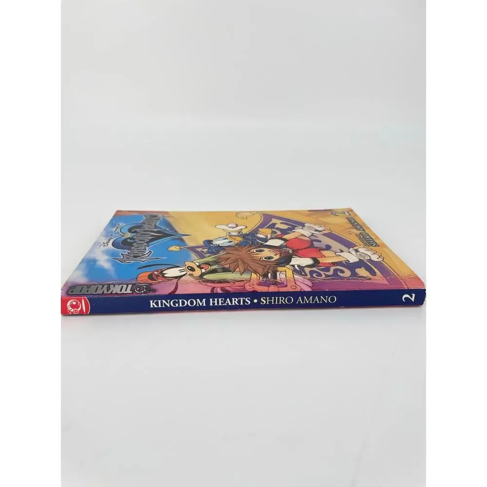 Kingdom Hearts Vol 2 Manga Shiro Amano Tokyopop Squaresoft Graphic Novel